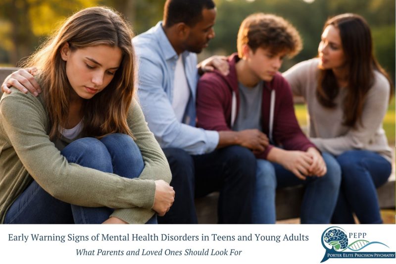 Early Warning Signs of Mental Health Disorders in Teens and Young Adults